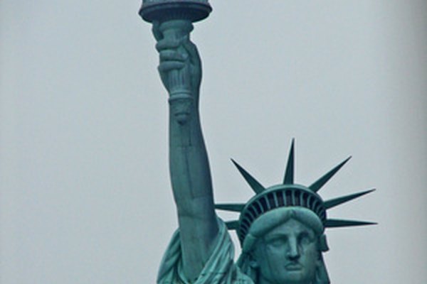 Las características físicas de la Estatua de la Libertad son intrincadas.