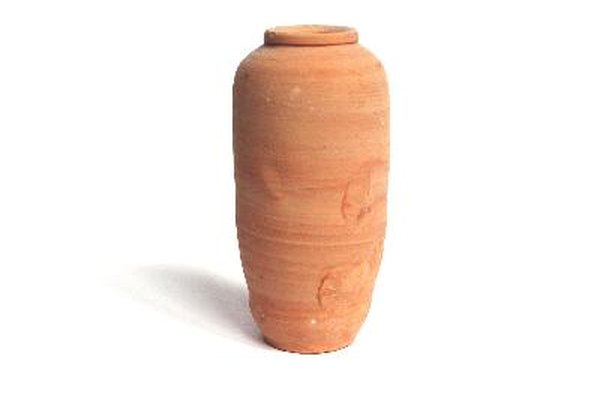 La arcilla que se usaba en la fabricación de la cerámica tenía que recogerse como materia prima.
