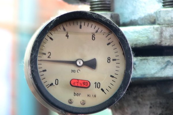 Calibre de amperímetro.