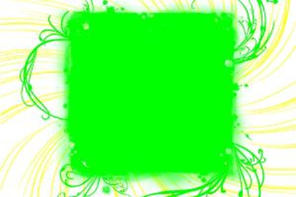 Pintura fluorescente.