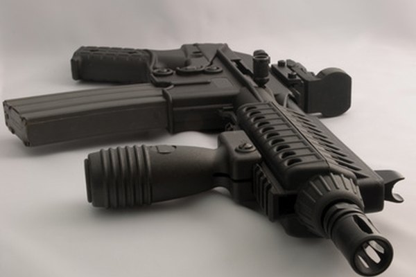 Las miras de punto rojo son populares entre los rifles semiautomáticos y pistolas.