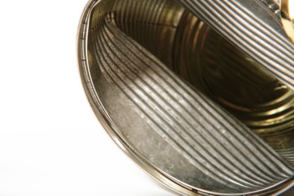 Las latas de acero son más recicladas que las de aluminio.