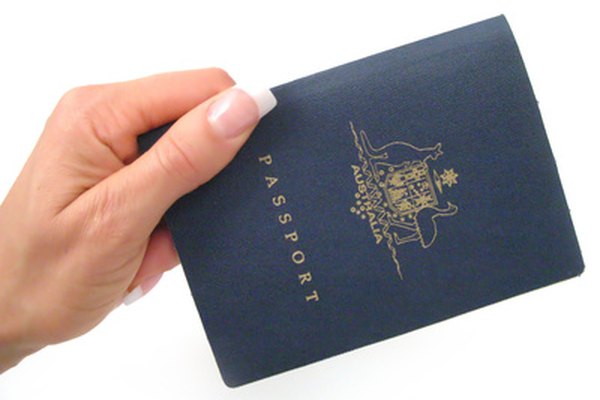 Un pasaporte oficial.