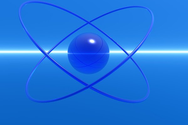 Antigua representación de un átomo.