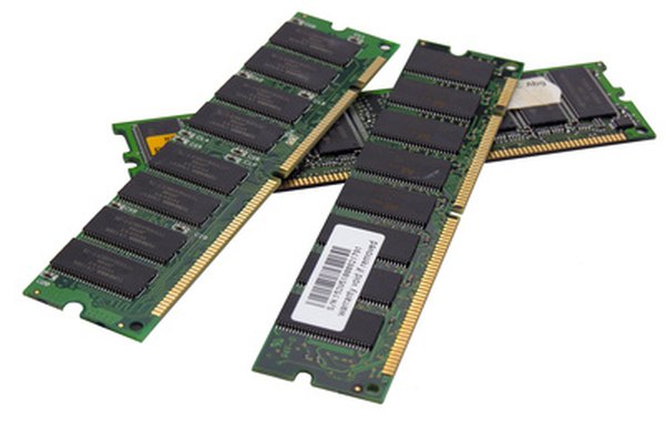 Módulos de memoria SDRAM.
