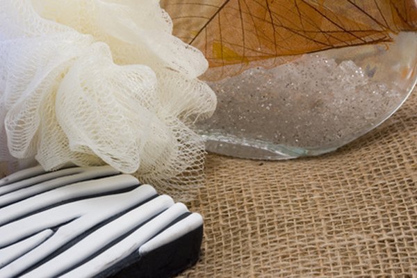 Los estropajos de malla de nylon son ideales para el baño o la cocina.