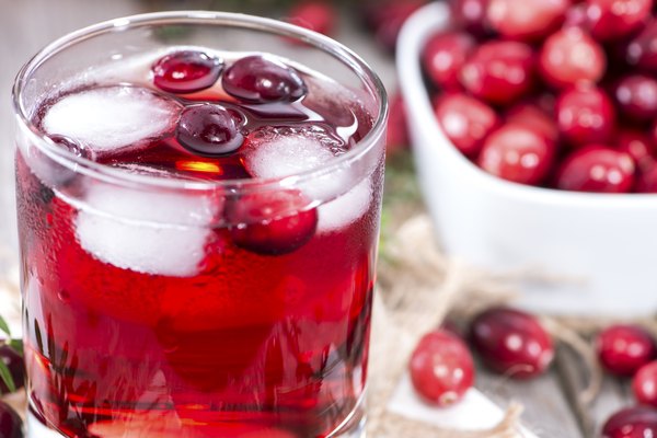 Chilled Cranberry Juice