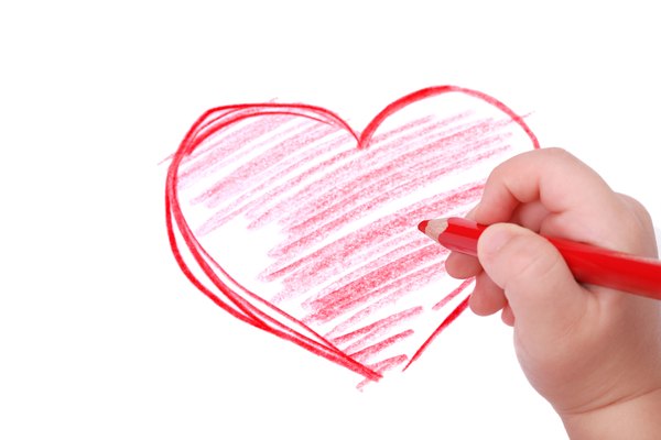 Dibuja un corazón perfecto.