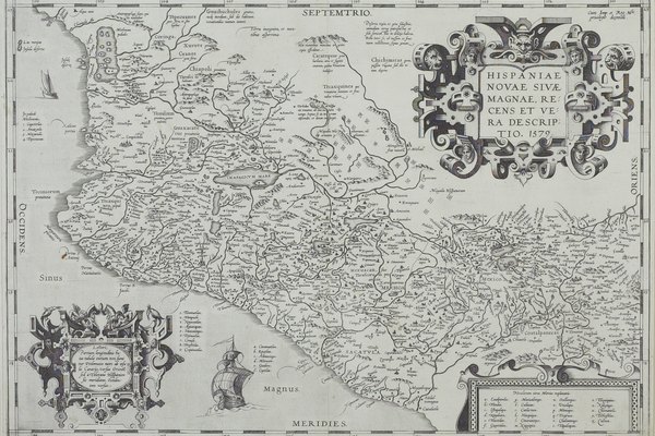 Mapa antiguo de México