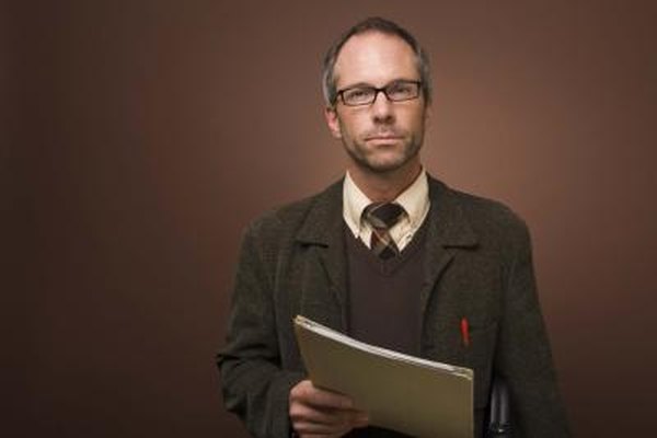 Jupiterimages/Goodshoot/Getty Images Los profesores universitarios tienen una de las carreras menos estresantes debido a que sus horarios son flexibles.
