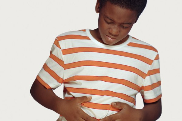 Los niños tienen dificultad para diferenciar entre el estómago y los intestinos.