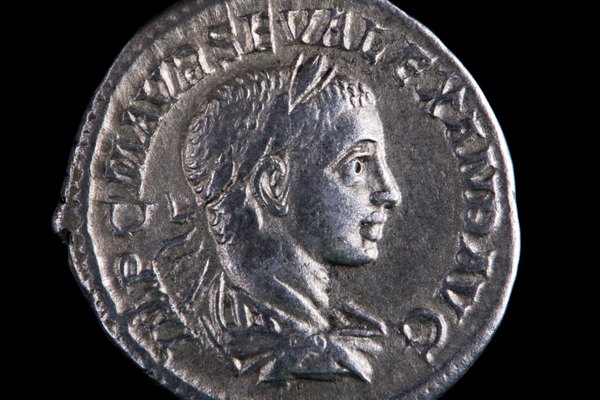 Moneda romana de plata, Alejandro.