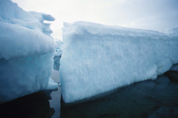 El clima antártico, ejemplo de clima frío.