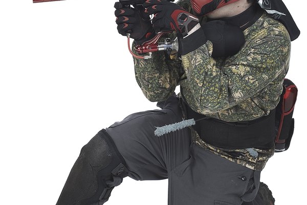 Juega paintball con seguridad.