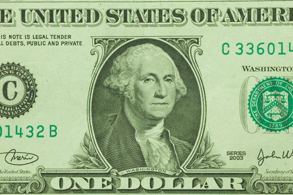 Aprende a detectar los billetes de 1 dólar falsos.