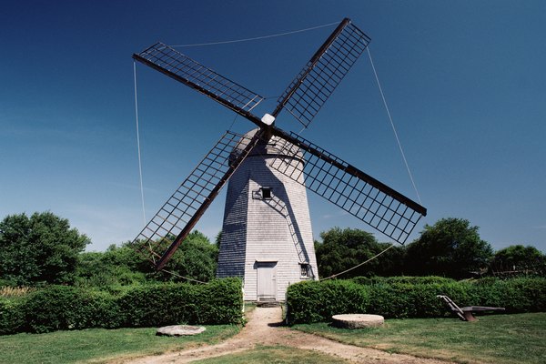 Windmill at Prescott Farm in Rhode Island