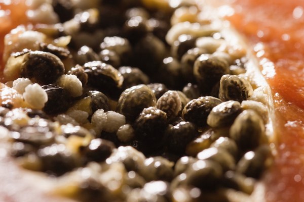 Aunque la mayoría de las personas descartan las semillas de la papaya, en realidad son comestibles.