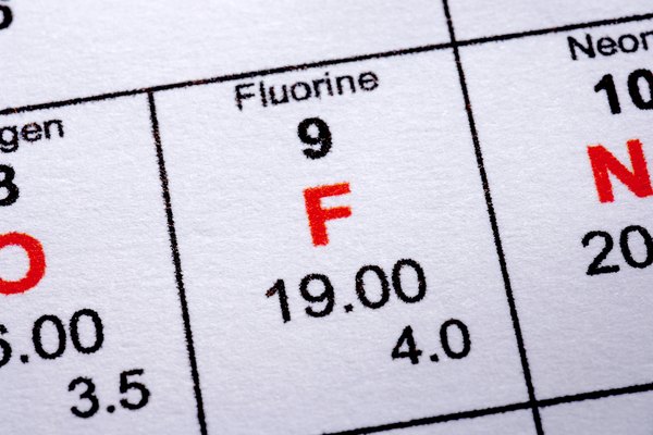 El flúor tiene un número atómico 9 y es el primero de los halógenos en la tabla periódica.