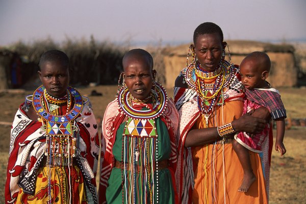 Gente de una tribu.
