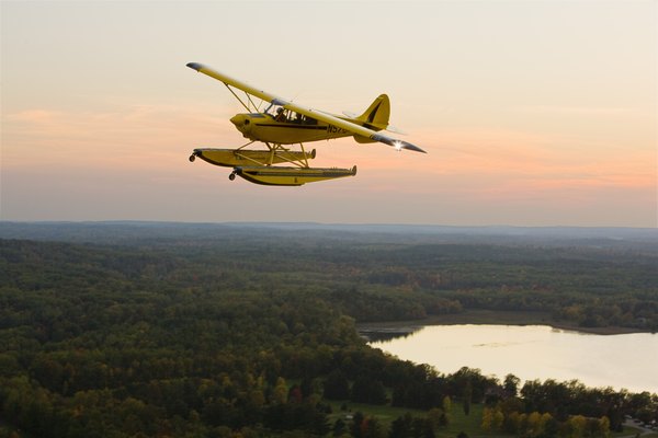 Un avión.