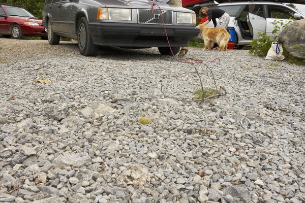 Conducir sobre un camino rocoso aumenta la incidencia de fragmentos de piedras en tu auto.