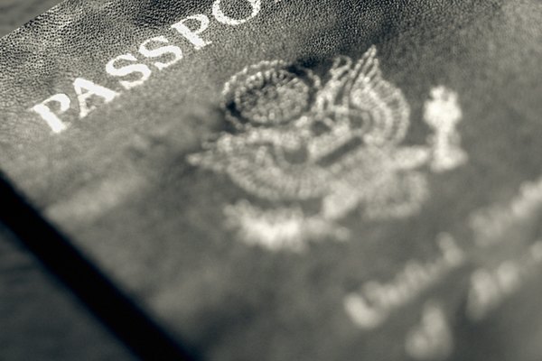 Un pasaporte de la UE.