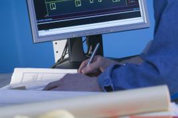 Comstock Images/Comstock/Getty Images A menudo los ingenieros químicos utilizan programas de cómputo para anañlizar la consistencia química en materiales.