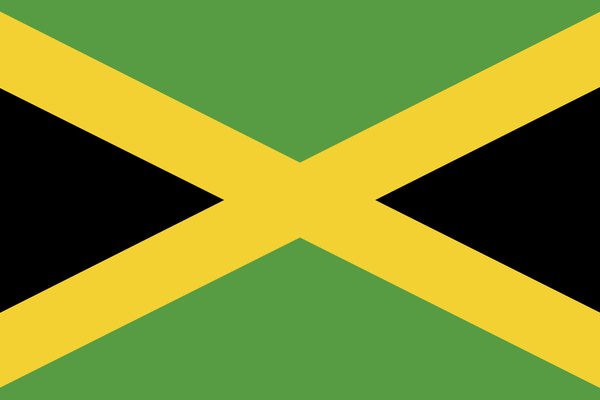 Bandera de Jamaica.