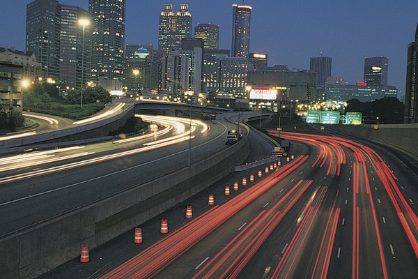 Grandes ciudades de Atlanta.