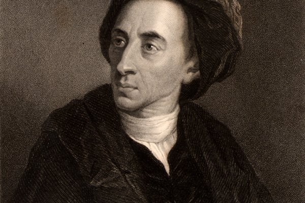 Este poeta del siglo XVIII, Alexander Pope, es conocido por su uso de coplas heróicas.