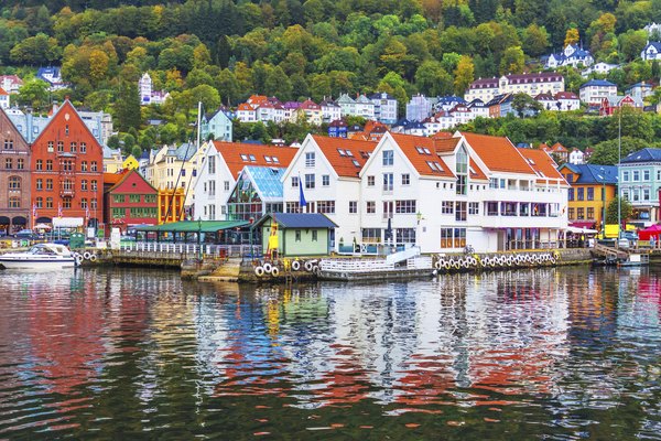 Una casa en la playa, Bergen, Noruega.
