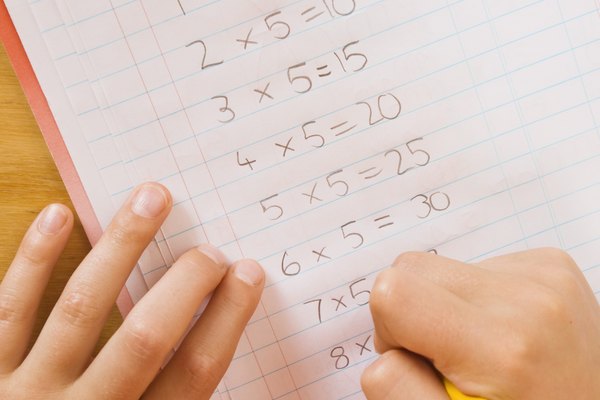 La práctica ayuda a los estudiantes a aprender a escribir correctamente los números.