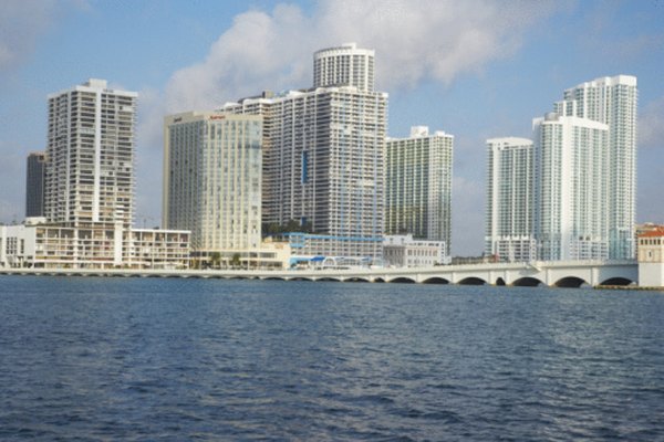 El puerto de Miami está a 5 minutos del centro de la ciudad.