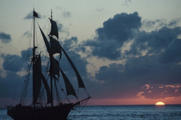 Las maquetas de barcos pirata pueden capturar el romance del pasado.