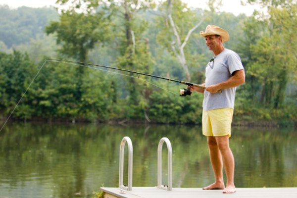 Las varillas de fibra de vidrio o fibra de carbono son ideales en situaciones de pesca diferentes.