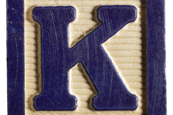 El sonido K corresponde a las letras K y C.