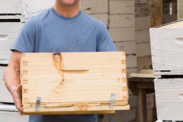 Las cajas de apicultor puede construirse en casa.