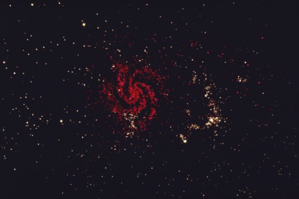 Varias estrellas conforman una constelación.