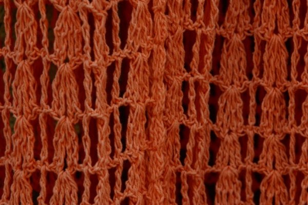 El tejido Raschel produce tejido calado.