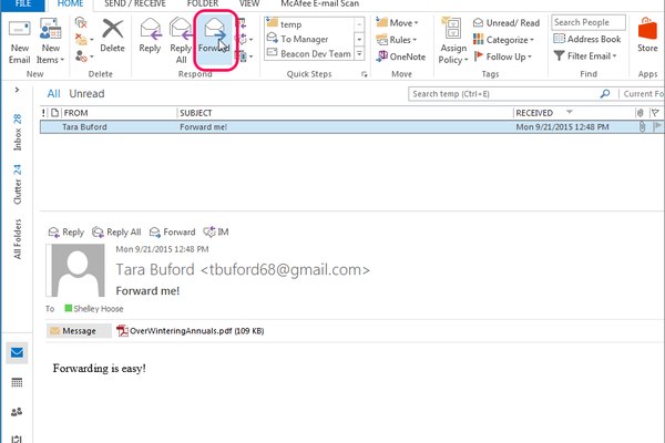 two email accounts in outlook i only want to send with one