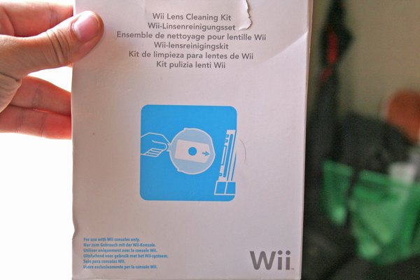 wii lens cleaning