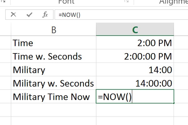 How To Convert Military Time On An Excel Spreadsheet It Still Works