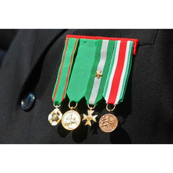 Military Dress Uniform Regulations for Medals | Synonym