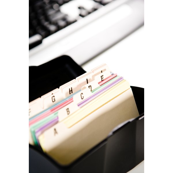 How to Format Speech Note Cards - Synonym