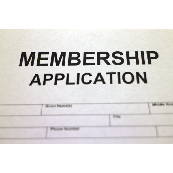 how-to-format-a-membership-form-synonym