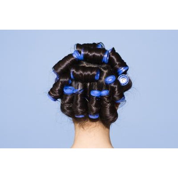 How to Roll Hair Into Curls Using Hot Rollers  Synonym