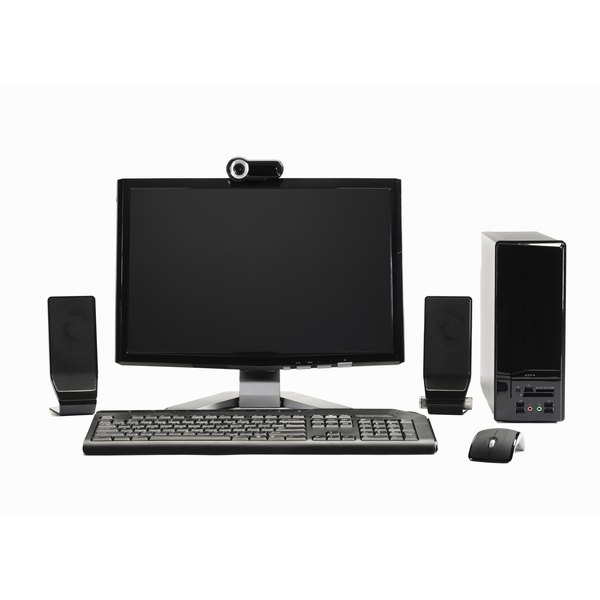 How to Eliminate Feedback From Computer Speakers Next to a Monitor
