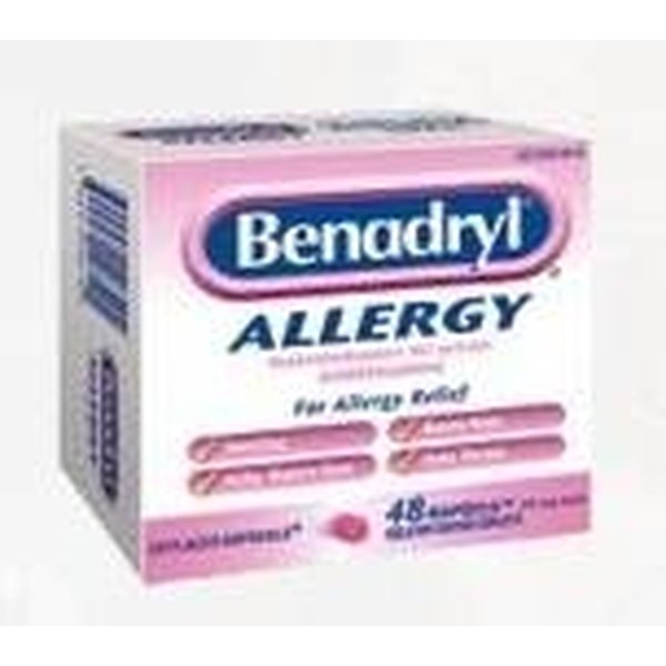 What does benadryl have in it side effects