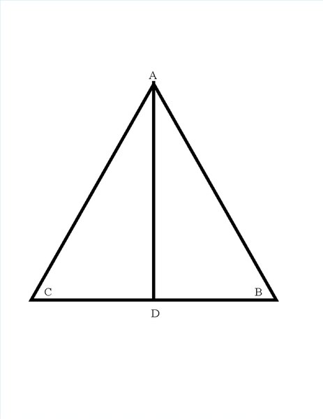 Illustration of Triangle ABCD