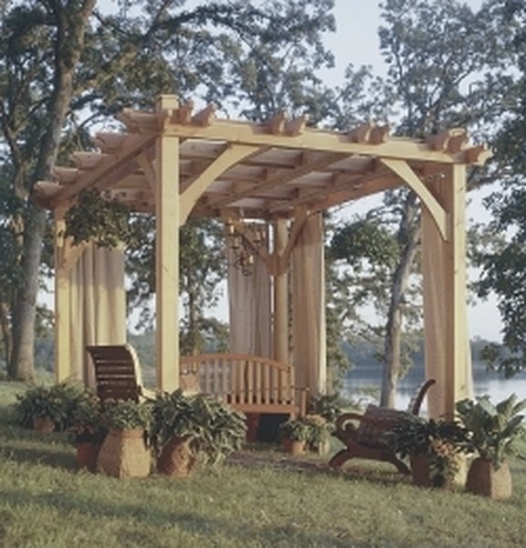 How To Build A Pavilion With An Indoor Fire Pit Homesteady